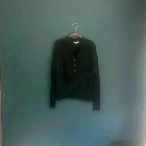 American Eagle‎ dark gray speckled knit sweater women’s size small - Picture 1 of 4
